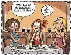 Est-ce que Karine veut toujours rester avec elles ?