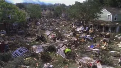 Quel personnage meurt  la suite de cette catastrophe ?