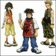 Qui sont devenus  amis  avec Roxas lors de son jour de cong ?