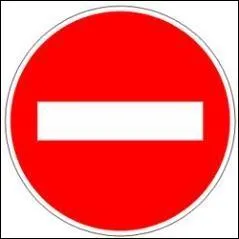 Il s'agit d'un panneau :