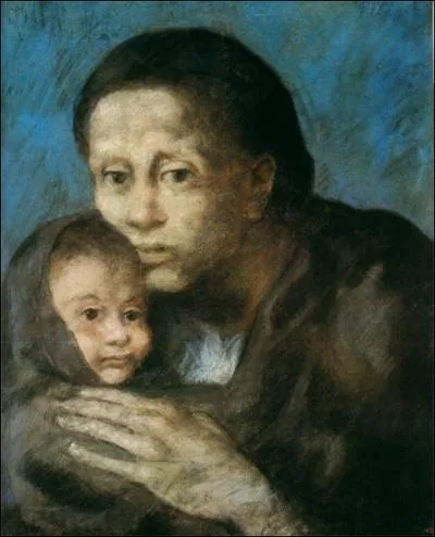 Qui a peint Mre et enfant au fichu ?