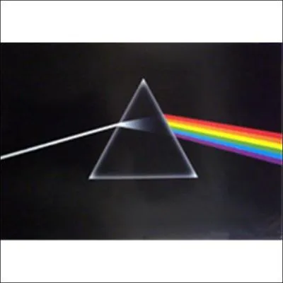 Quel est le titre de la chanson des Pink Floyd o un prisme reprsente l'clairage scnique du groupe ?