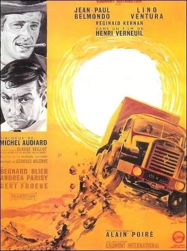 Film franco-italien ralis par Henri Verneuil en 1964 avec Jean-Paul Belmondo, Lino Ventura, Bernard Blier ... .