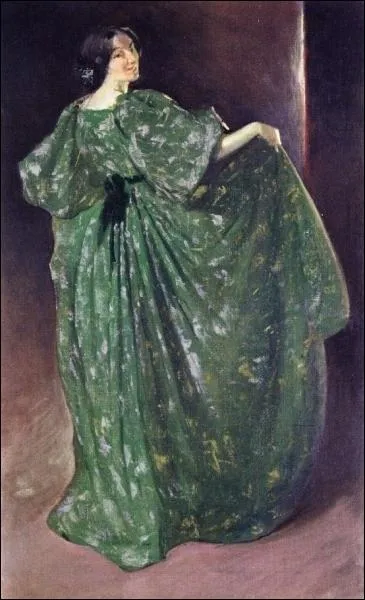 Femme en vert, c. 1896