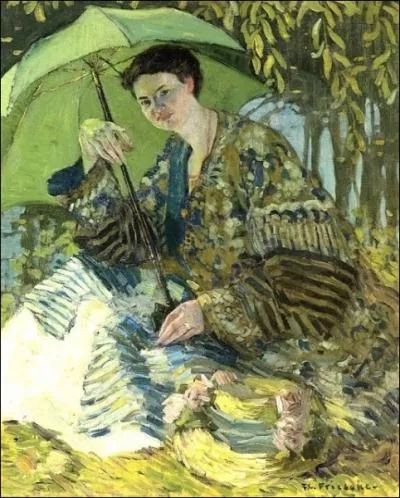Femme au parasol