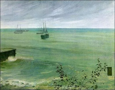 Symphonie en gris et vert - l'ocan , 1866
