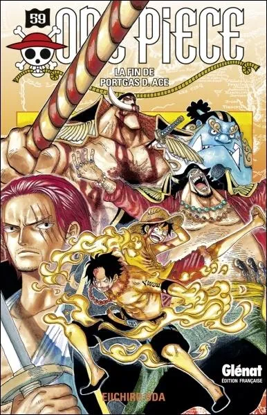 Quel capitaine corsaire est prsent sur la couverture du tome 59 de la srie One Piece ?