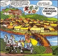 Cette image est tire de l'album  Le Tour de Gaule d'Astrix .