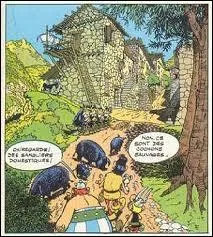Cette image provient de l'album  Astrix en Corse .