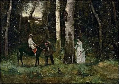 Le Parc des lions  port Marly, 1872