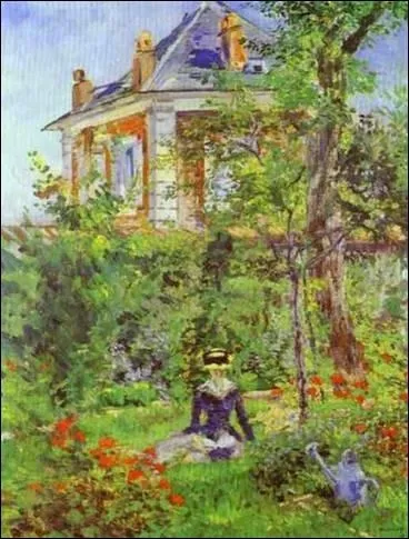 Jeune fille dans le jardin, 1880