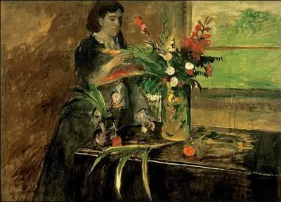 Portrait d'Estelle Musson , 1872.