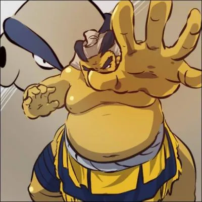 Le matre de ce Pokmon est...