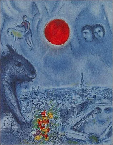 Qui a peint Le soleil de Paris ?