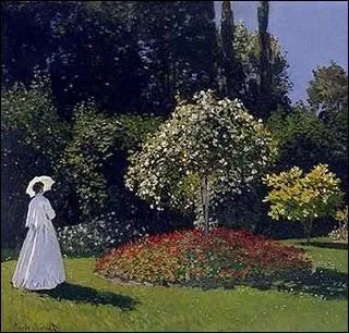 Qui a peint Femme au jardin ?