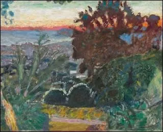 Qui a peint Paysage soleil couchant ?