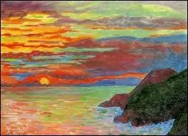 Qui a peint Coucher du soleil ?