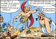Cette imager provient de l'album  Astrix Lgionnaire .