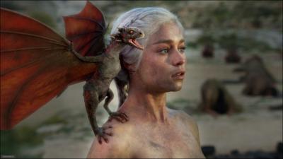 De quelles couleurs sont les trois dragons de Daenerys Targaryen ?