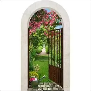 Le bouton de rose s'(... ) et (... ) de l'air et de l'eau