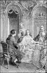   Madame Dupin trouvait mes visites trop frquentes et me priait de les discontinuer . Que dut donc faire J. J Rousseau ? Une ...