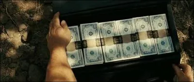 Quelle est la raction de Llewelyn en trouvant l'argent ?