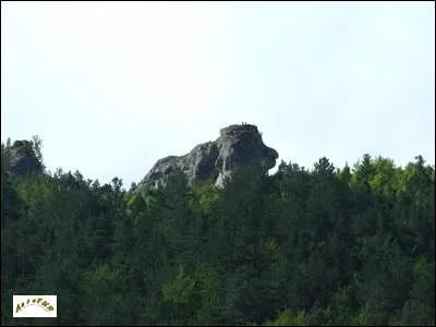 Si vous allez de Mende à Balsièges vous le rencontrerez perché sur son éperon rocheux. Il n'est pas une légende et surveille la Nationale 88 d'un œil attentif.