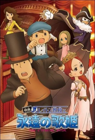Dans le film  La diva ternelle , Descole est-il encore pris au pige par Layton ?