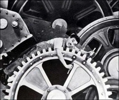 Comment appelle-t-on le film  Les temps modernes  de Charlie Chaplin en Angleterre ?