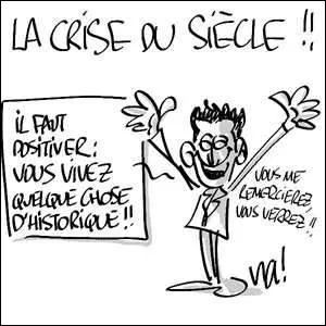 Ils maclaient : La crise conomique bat son plein, l'euro craint de prir de dvolution !