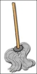 Aussi bien un instrument de nettoyage laissant traner ses franges qu'une femme de mauvaise vie qui  promne son  luc  sur les remparts de Varsovie . Quel mot slectionnez-vous ?