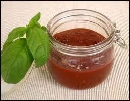 Je suis d'origine amricaine, je suis compose de tomates, d'oignons, d'ail et de piment de Cayenne. Je suis la sauce