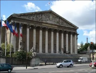 Comment se nomme le palais o se trouve l'Assemble nationale ?