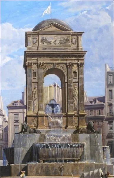 Comment se nomme la dernire fontaine Renaissance de Paris ?