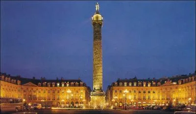 Par qui fut ralise la place Vendme ?
