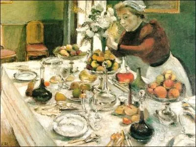 Qui a peint La desserte ?