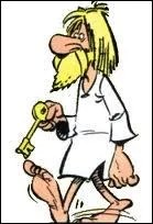 Ce personnage Helvte est le patron d'une auberge dans l'album  Astrix chez les Helvtes .