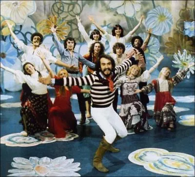 Groupe de Michel Fugain dans les annes 1970.