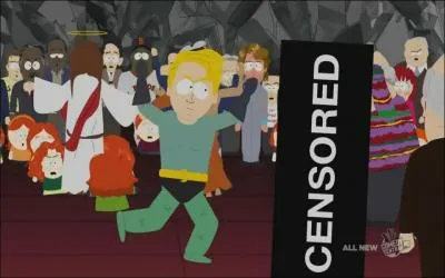 Qui est le personnage qui se cache derrire le mot  Censored  ?