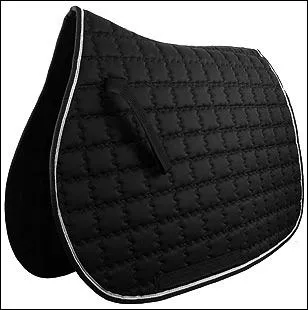 Le tapis de selle se place ( 3 )...