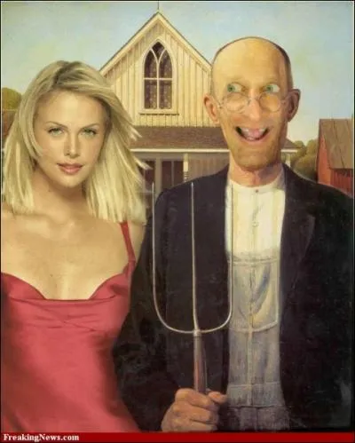 Il a gagn au change, n'est-ce-pas. Comment s'appelle cette poupe de la marque Mattel, aussi blonde que la nouvelle femme de monsieur ?