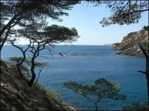 La mer est violette, et le rivage et l'air sont (... ),