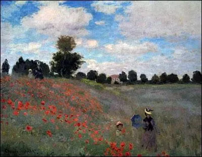 Où est visible l'huile sur toile peinte par Claude Monet en 1873 ?