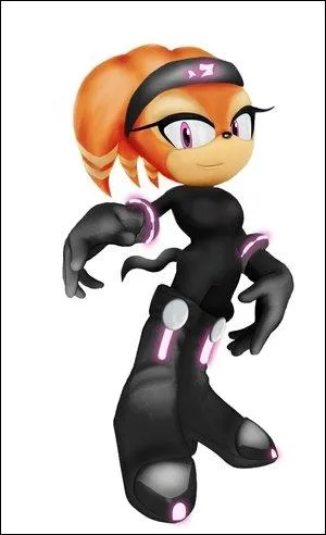 Cette chidn apparat dans Sonic Chronicles : La confrrie des tnbres. Elle est ge de quatre mille ans et peut tout dtruire grce  ses techniques.