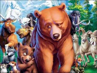 Comment s'appelle l'homme transform en ours dans Frres des Ours ?