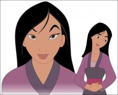 Comment Mulan dit s'appeler quand elle se fait passer pour un homme ?