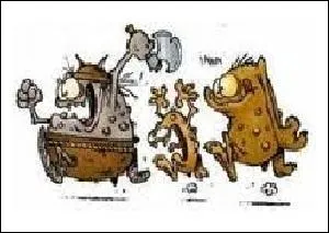 Bandes dessines : qui combat rgulirement des blorks ?