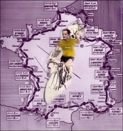 En 1949, la France suivait avec passion l'odysse du petit banlieusard porteur du maillot jaune pendant 6 jours . Quel tait ce champion surnomm par Jacques Goddet   La Perruche   ?