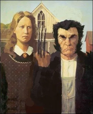 Quel X-Men a pris la place du fermier sur cette image ?