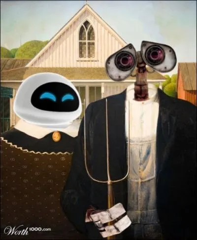 Quel est ce couple de robot crs par Pixar et Disney ?